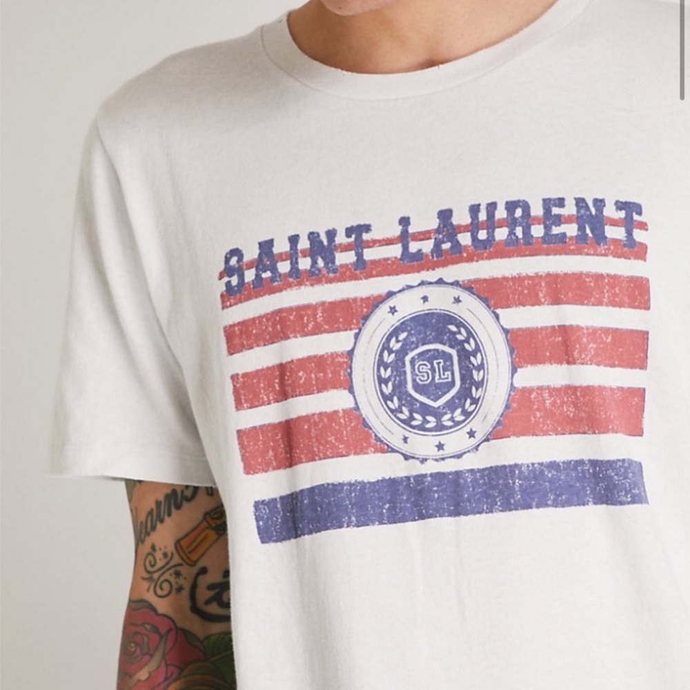 Authentic Saint Laurent Cotton T-shirt